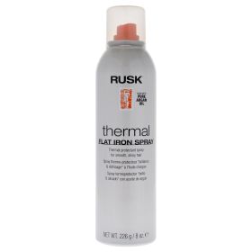 Thermal Flat Iron Spray by Rusk for Unisex - 8.8 oz Hair Spray