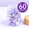BodyAccel Brightening Toothpaste Tabs,Toothpaste Tablets for Teeth Whitening, 60 pcs