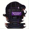 Ombre Brown to Blonde Short Curly Afro Wig - Voluminous Synthetic Hair for Women, Natural-Looking Afro Kinky Style