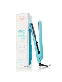 Almost Famous 1.25" Studio Series Flat Iron with Luxe Gemstone Plates (Primary Colour: Palm Springs Poolside)